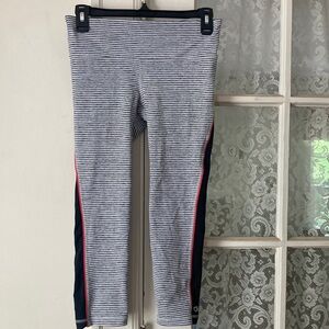 GAP Striped Crop Leggings